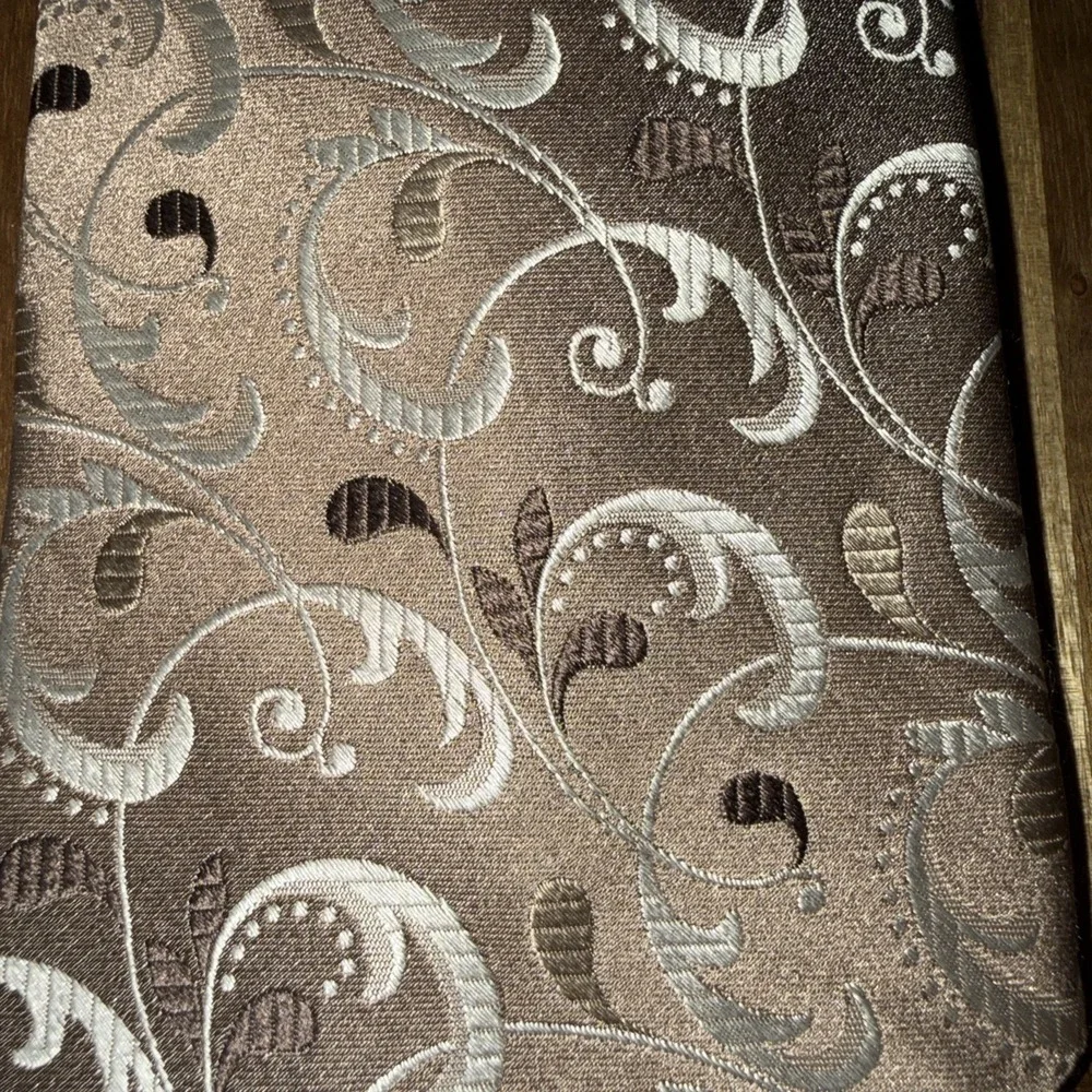 ALFANI Men's Tie-Taupe